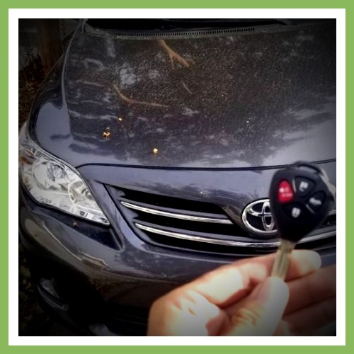 Toyota car key & remote replacement in Huntersville