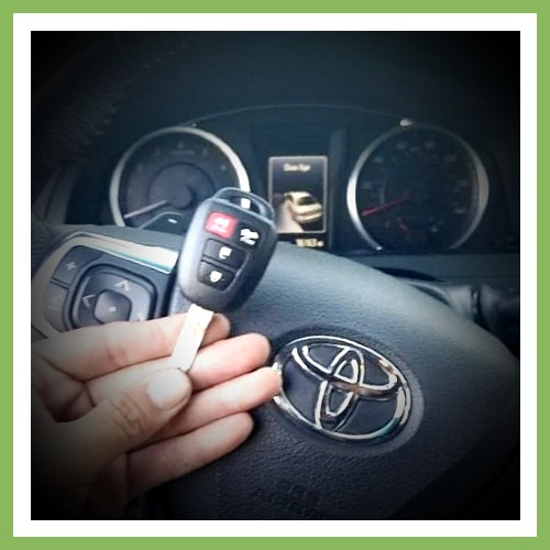 Toyota car key & remote replacement in Mint Hill