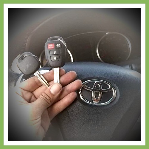 Toyota car key & remote replacement in Mount Holly